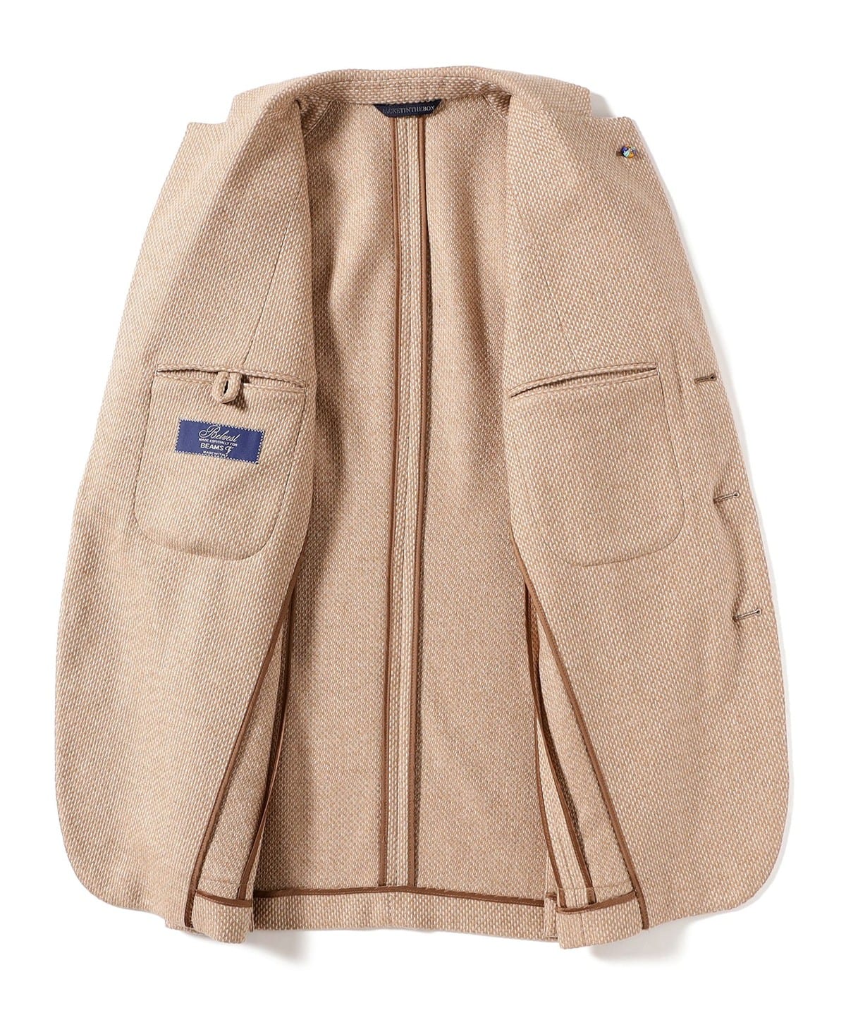 BEAMS F（ビームスF）【別注】Belvest / JACKET IN THE BOX カシミヤ