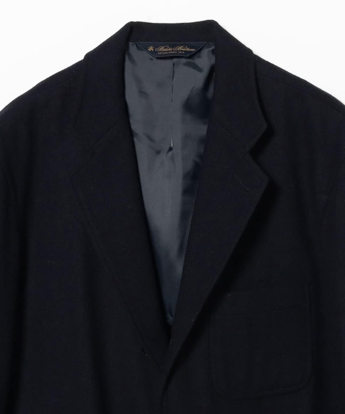 ビームスF ネイビージャケット BEAMS F（ビームスF）【別注】Brooks Brothers / ウール