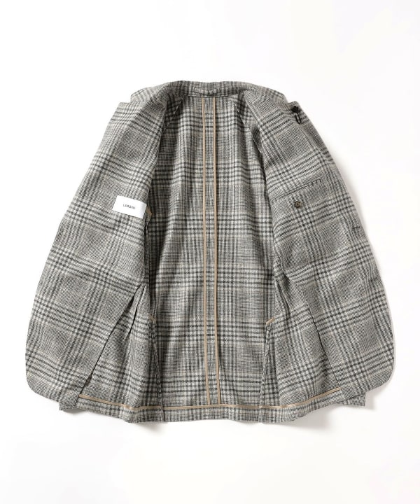 BEAMS F（ビームスF）LARDINI / ROMA ウールカシミヤ グレン