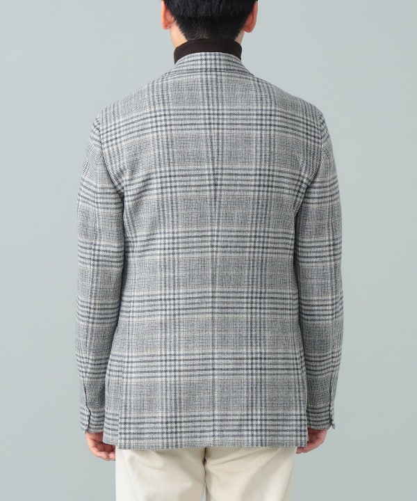 BEAMS F（ビームスF）LARDINI / ROMA ウールカシミヤ グレンチェック
