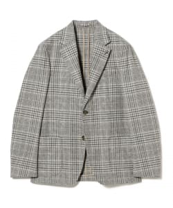 LARDINI / ROMA ウールカシミヤ グレンチェック ジャケット