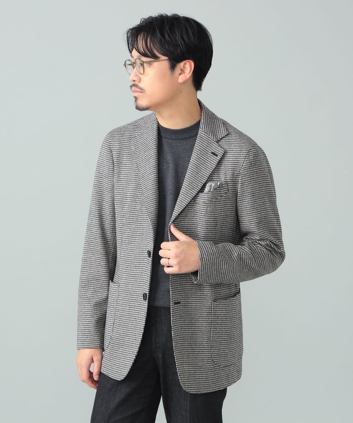 BEAMS F（ビームスF）【別注】Finjack / ミックスファブリック