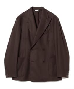 BOGLIOLI / DOVER ウール スーパーライトフランネル ダブルブレスト ジャケット