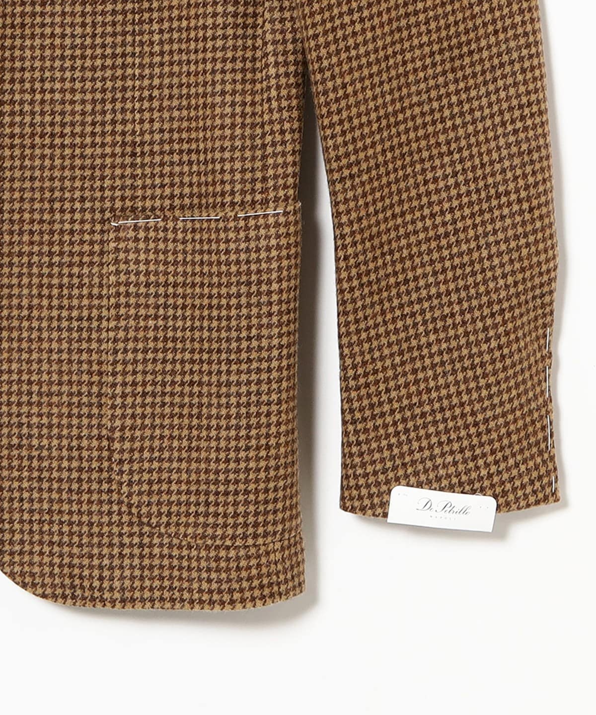 De Petrillo_ハウンドトゥージャケット/秋冬ーMサイズ De Petrillo＞ウールハウンドトゥース ジャケット｜ビームス