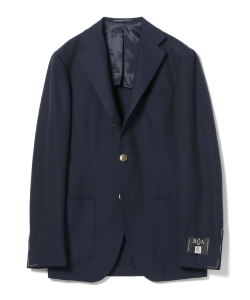 ▲BEAMS F / REDA ネイビーソリッド イージーブレザー