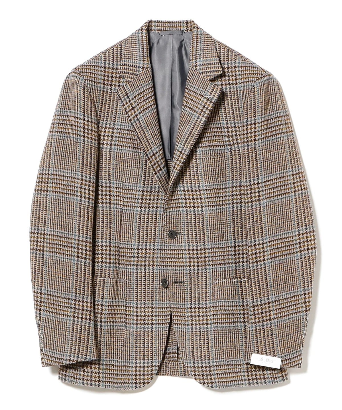 【別注】De Petrillo デペトリロ / ウール マルチカラー グレンプレイド ジャケット ジャケット MEN BEIGE/05 44 【別注】De Petrillo デペトリロ / ウール マルチカラー グレンプレイド ジャケット ジャケット MEN BEIGE/05 44
