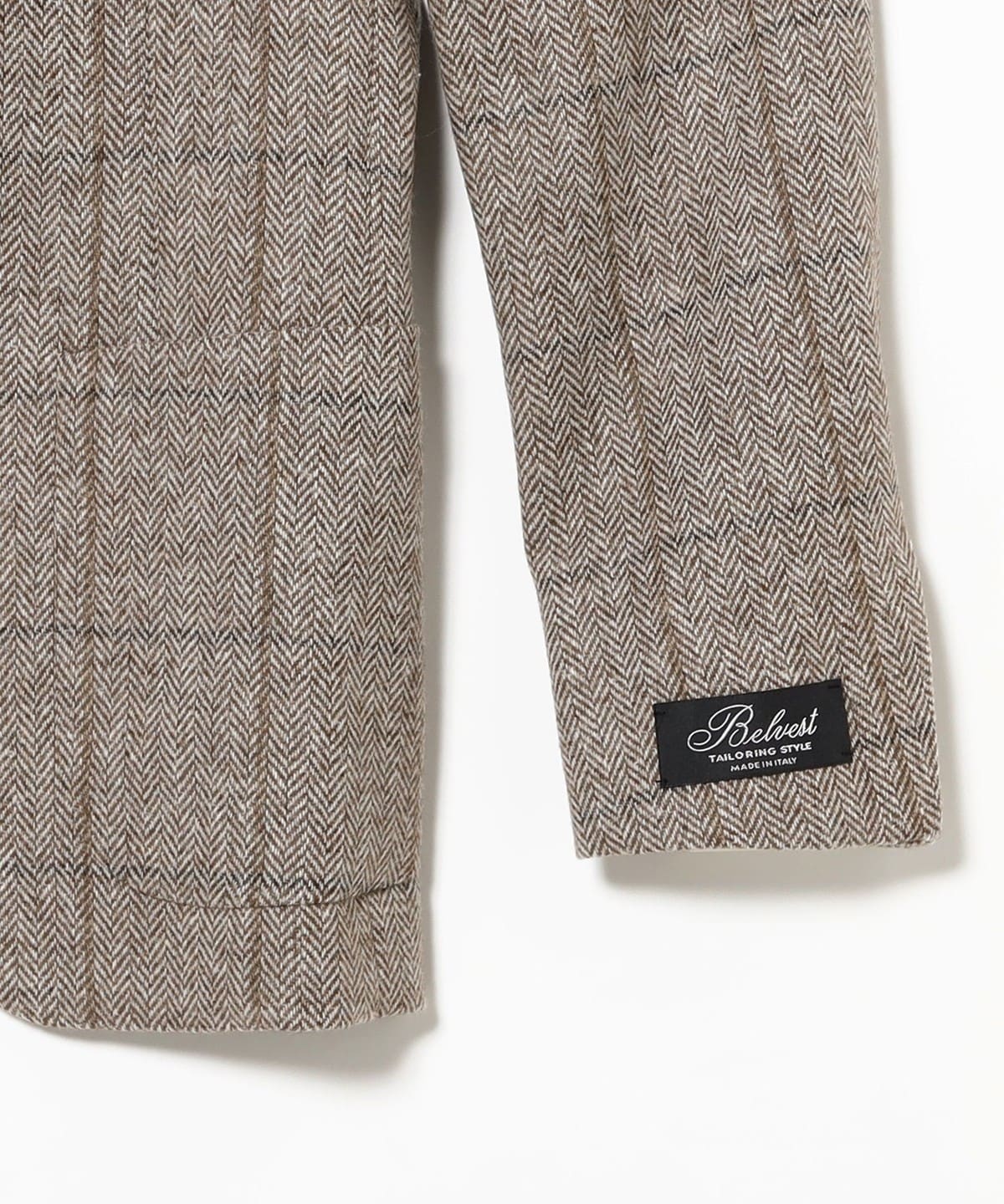BEAMS F（ビームスF）Belvest / JACKET IN THE BOX ウール