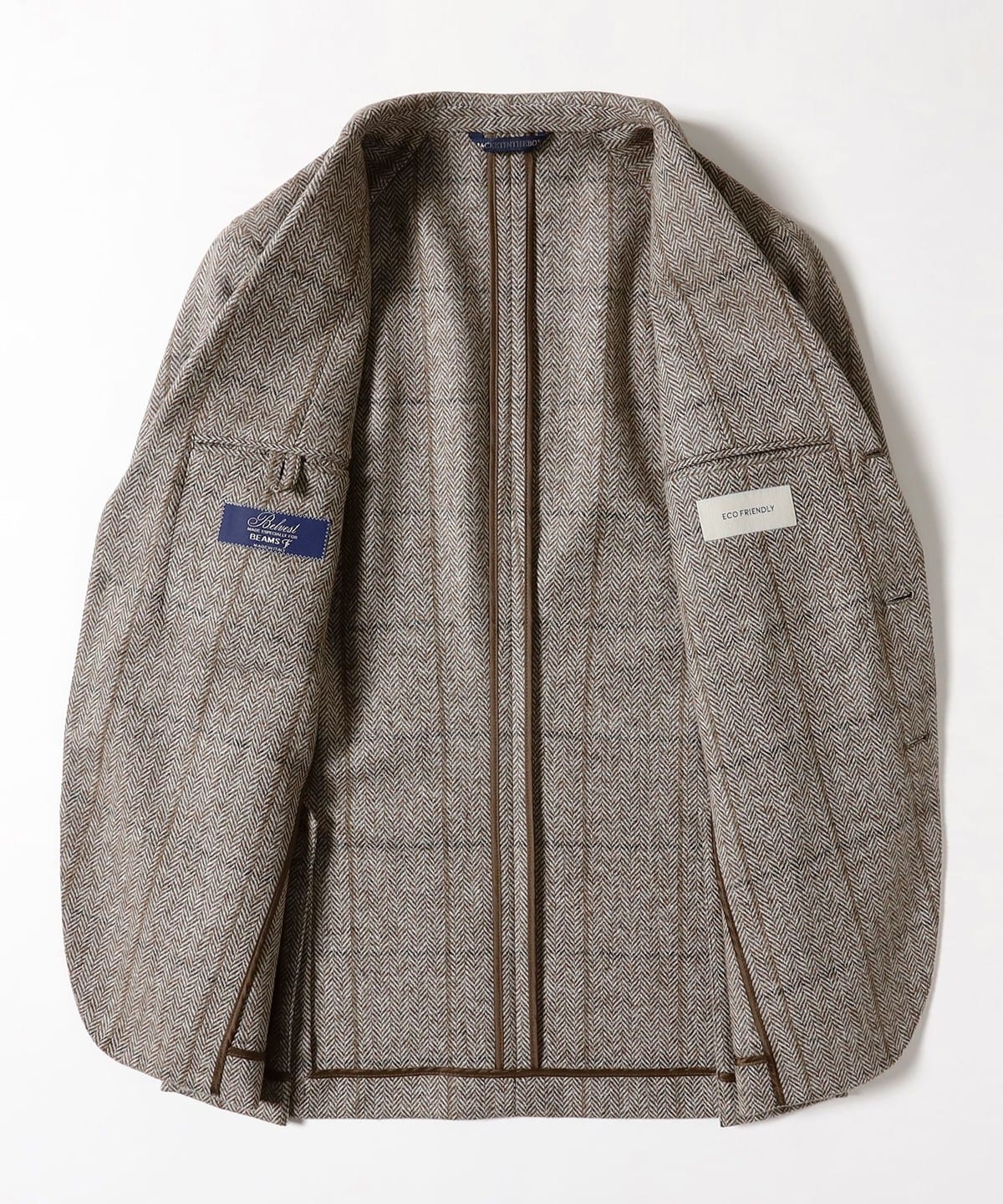 BEAMS F（ビームスF）Belvest / JACKET IN THE BOX ウール