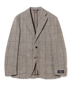 Belvest / JACKET IN THE BOX ウール ヘリンボーン+ウインドウペーン ジャケット