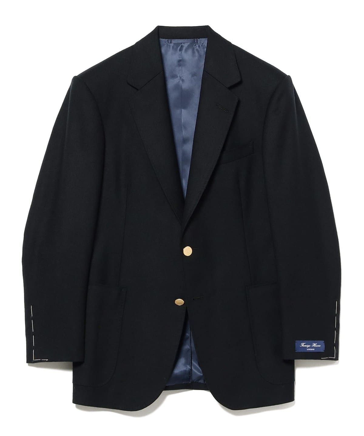 【別注】FUMIYA HIRANO LONDON / ウール ブレザー ジャケット MEN NAVY/69 36 【別注】FUMIYA HIRANO LONDON / ウール ブレザー ジャケット MEN NAVY/69 36