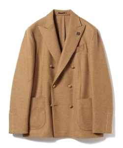 ▲LARDINI / EASY ホップサック 6ボタンダブルジャケット◎