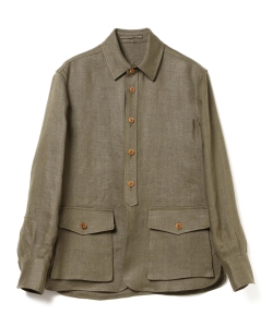 ▲LARDINI / ミリタリーシャツジャケット◎