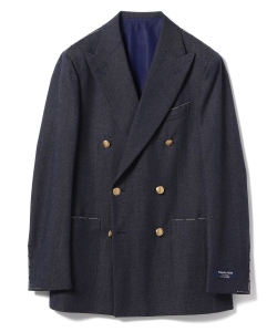 ▲BEAMS F / MARZOTTO ダブルブレスト ブレザー