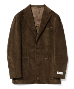 ▲BEAMS F / DUCA VISCONTI コーデュロイ 3ボタンジャケット◎