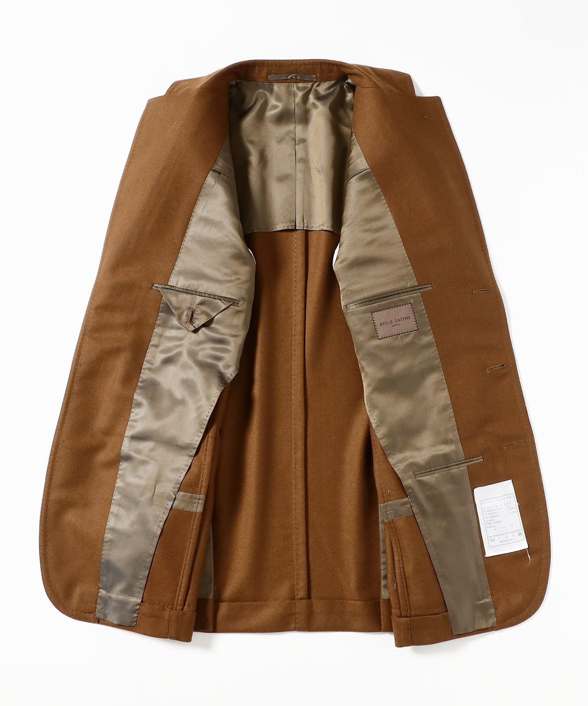 BEAMS F（ビームスF）【別注】Stile Latino / FAUSTO ウール ソリッド