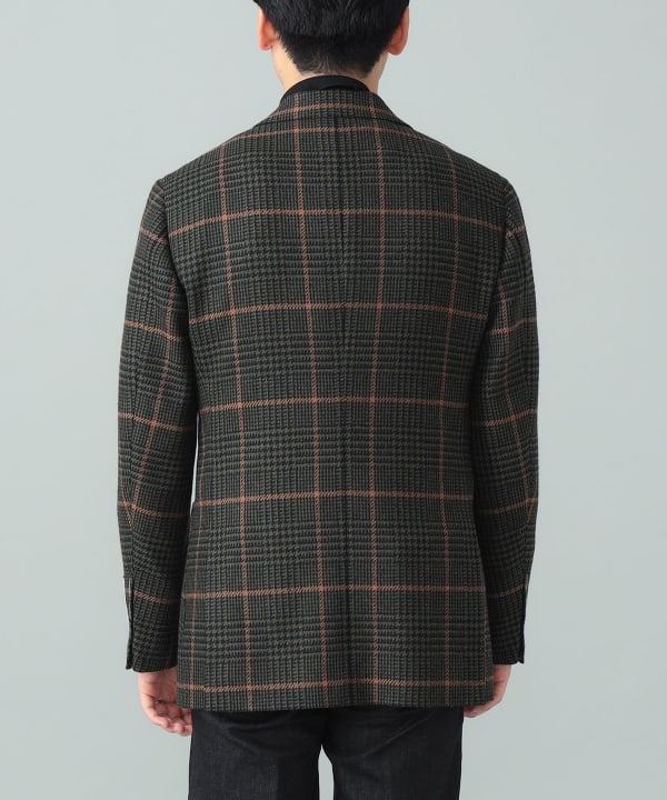 BEAMS F（ビームスF）MARLING & EVANS グレンチェック オーバーペーン