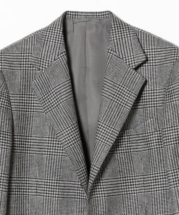 BEAMS F（ビームスF）MARLING & EVANS ウールカシミヤ グレンチェック