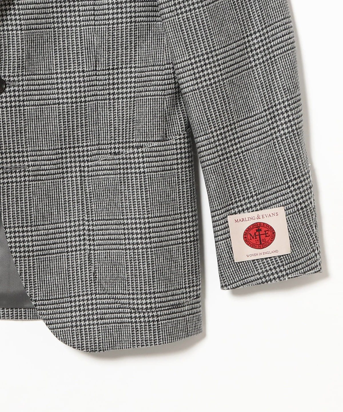 BEAMS F（ビームスF）MARLING & EVANS ウールカシミヤ グレン
