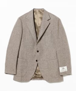 BOTTOLI ウールカシミヤ ヘリンボーン ジャケット