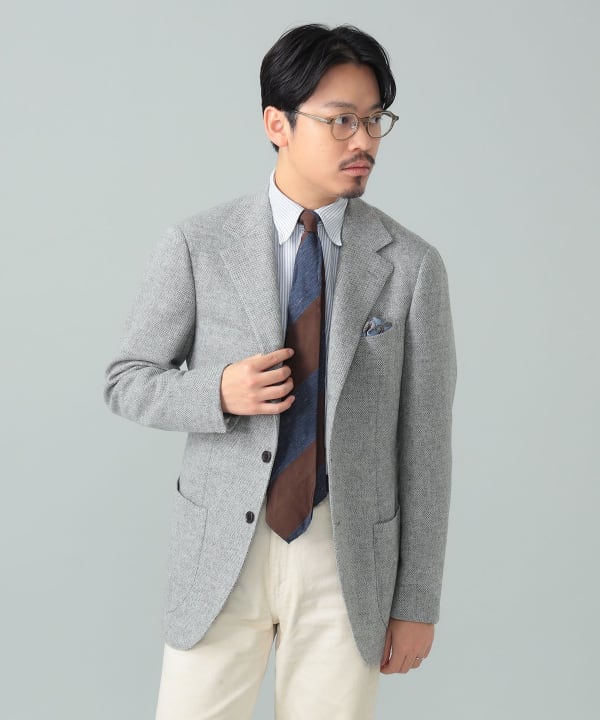 BEAMS F（ビームスF）BOTTOLI ウール ソリッド ジャケット（ジャケット