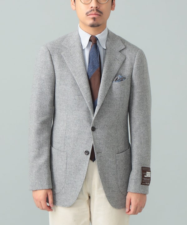 BEAMS F（ビームスF）BOTTOLI ウール ソリッド ジャケット