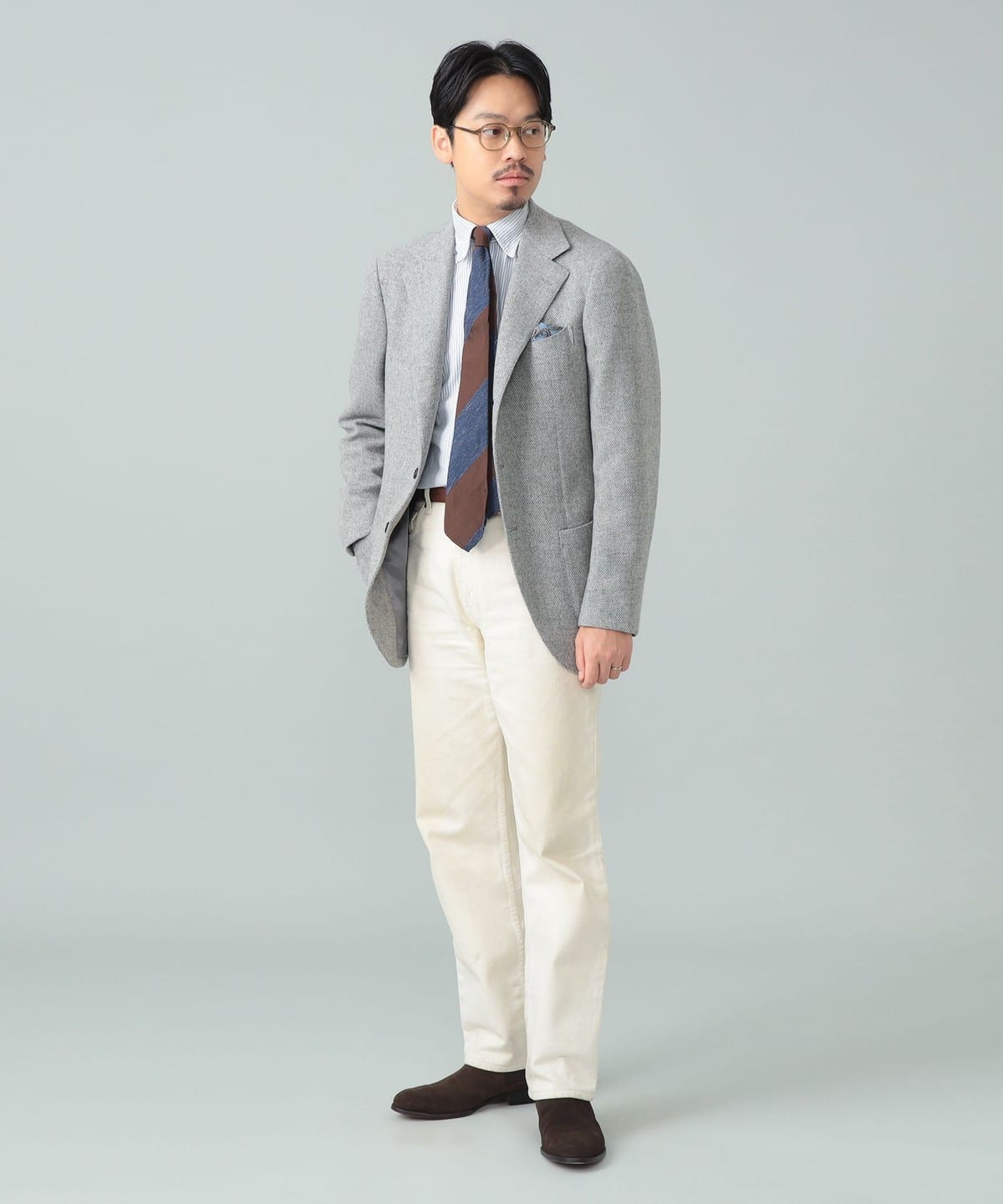 BEAMS F（ビームスF）BOTTOLI ウール ソリッド ジャケット（ジャケット