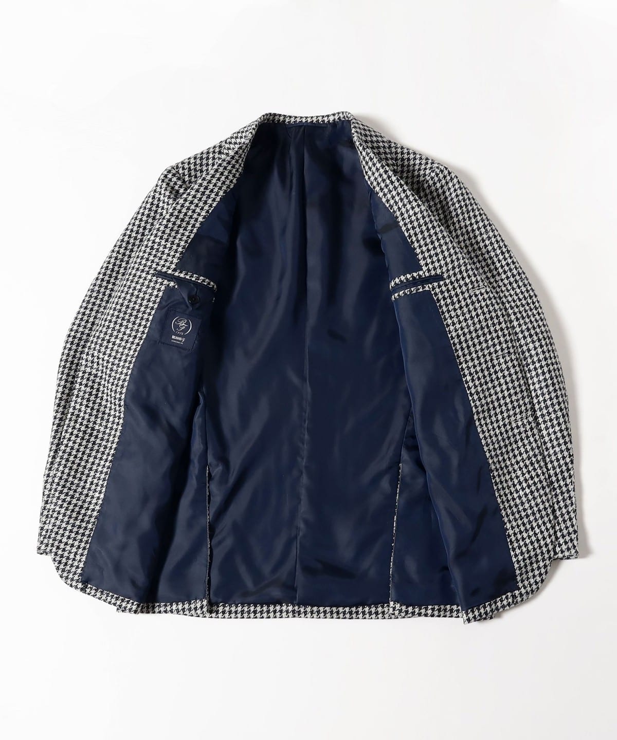 BEAMS F（ビームスF）FERLA ミックスファブリック ハウンド