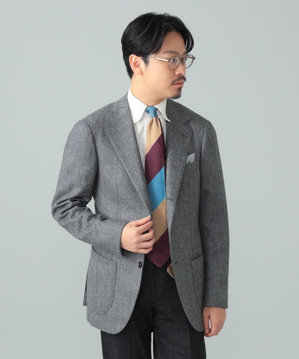 BEAMS F（ビームスF）LORO PIANA FABRIC ミックスファブリック