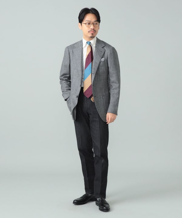 BEAMS F（ビームスF）LORO PIANA FABRIC ミックスファブリック