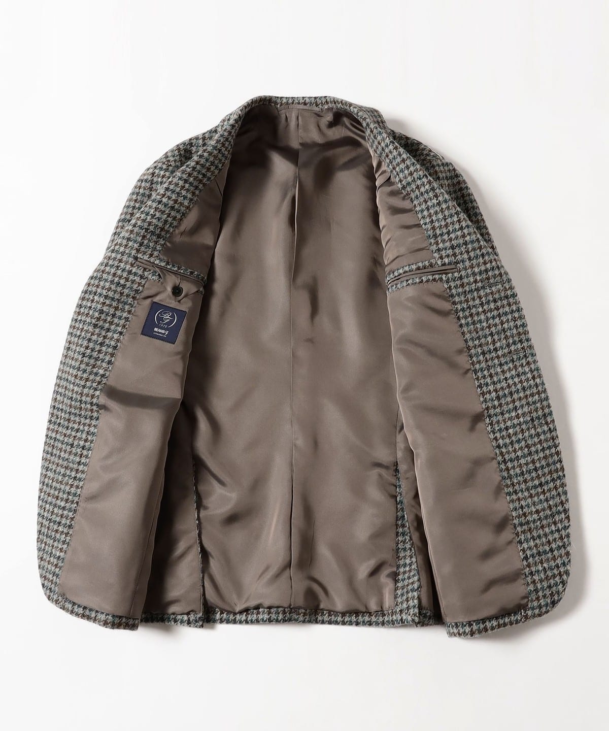 【美品】値下可能‼️ビームスエフ　ウール　ジャケット　サイズ50 チェック柄 美品】値下可能‼️ビームスエフ ウール ジャケット サイズ50