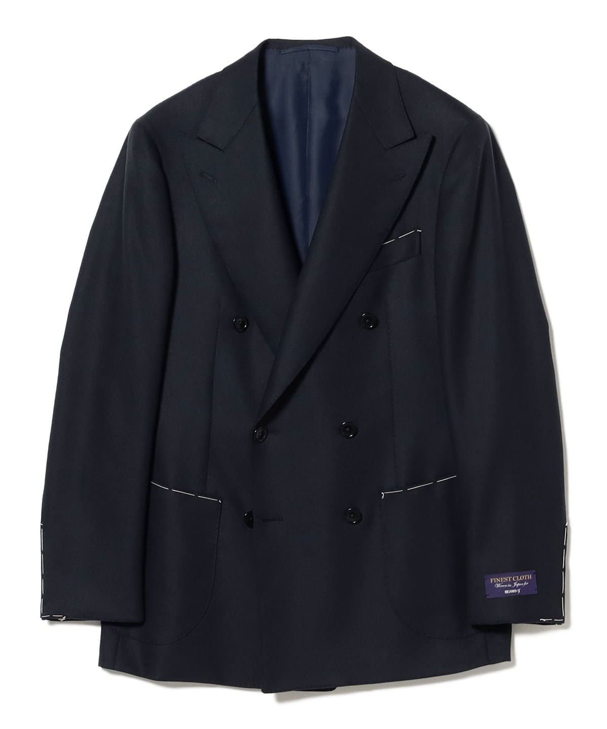 BEAMS F ブレザー　ビームスエフ　ダブルテーラードジャケット セール】BEAMS F / FOX BROTHERS ダブルブレスト ブレザー