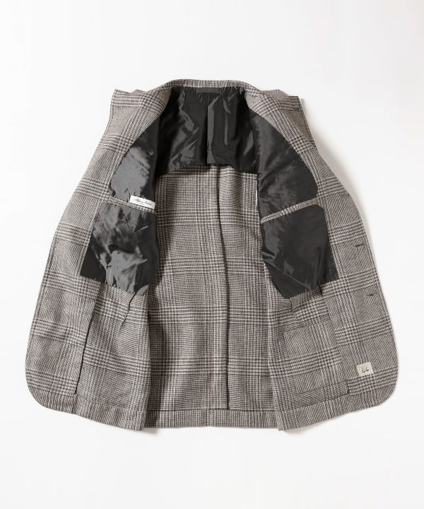 Alfonso Sirica ビームス別注 46 春夏 グレンチェック アプデされたアルフォンソ・シリカ×ビームス｜ビームス 六本木