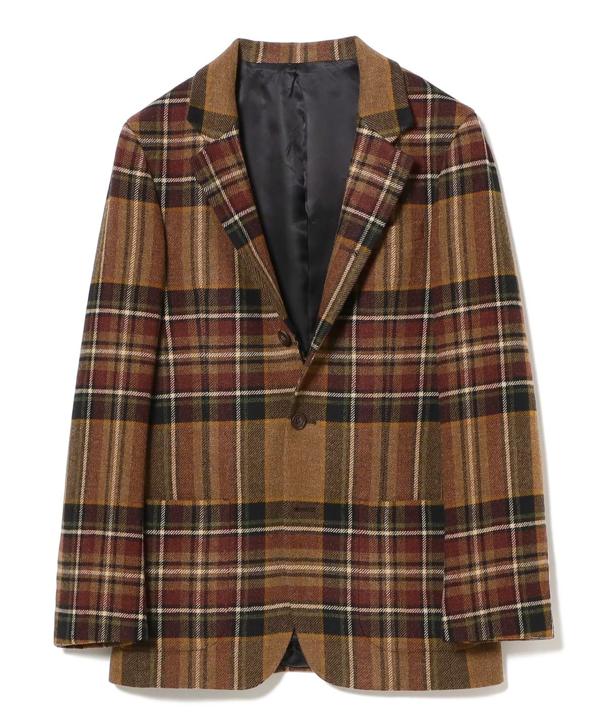 BEAMS F（ビームスF）【別注】New&Lingwood / ウール ビッグチェック 5