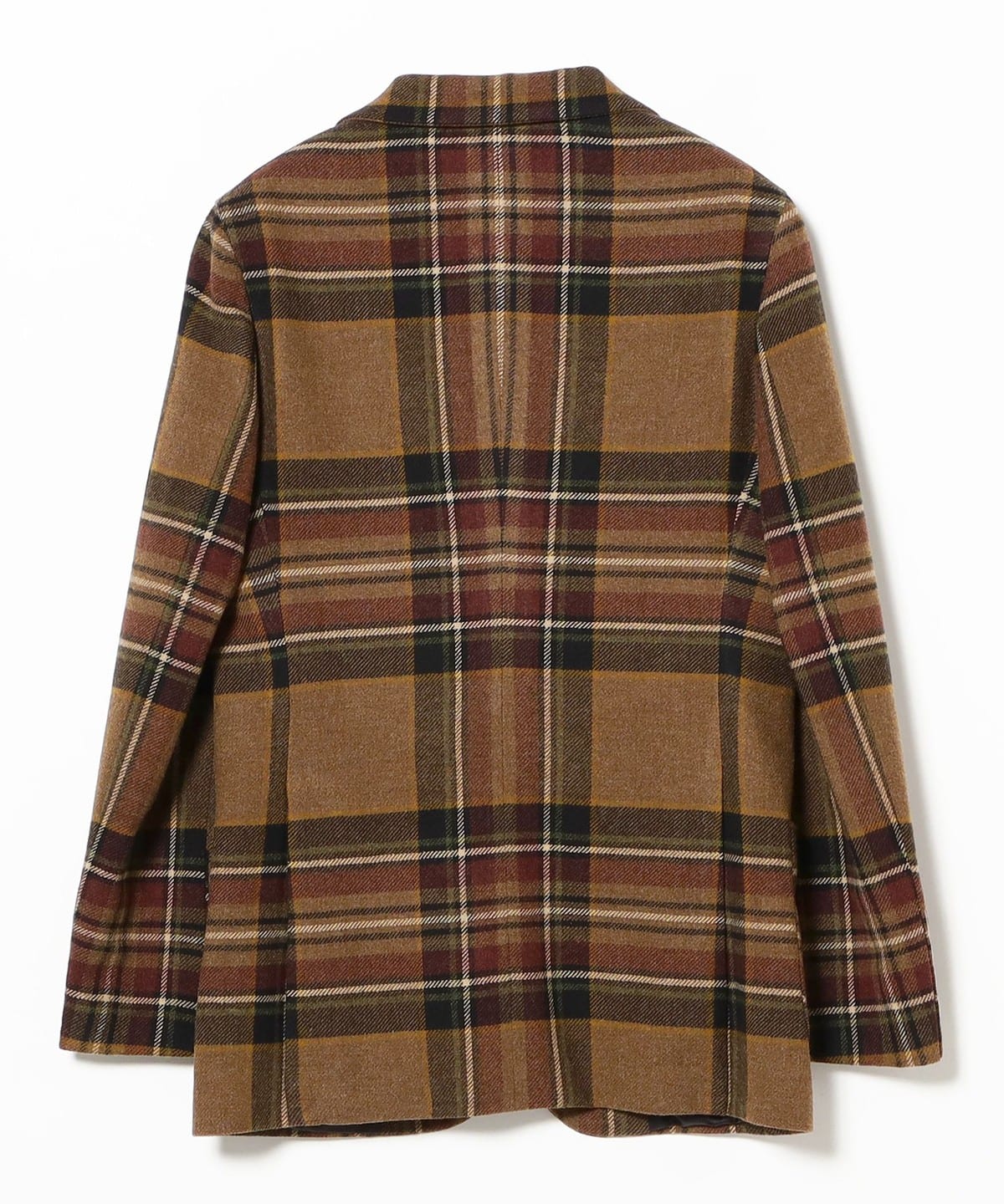 完売BEAMS BOY テーラードジャケット 　チェック ビッグ ジャケット美品 完売BEAMS BOY テーラードジャケット チェック ビッグ ジャケット美品