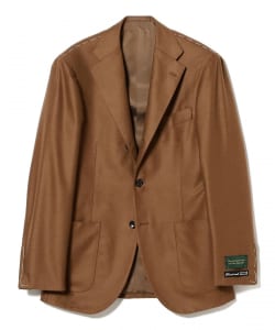 HANDMADE LORO PIANA FABRIC ウール ソリッド ジャケット