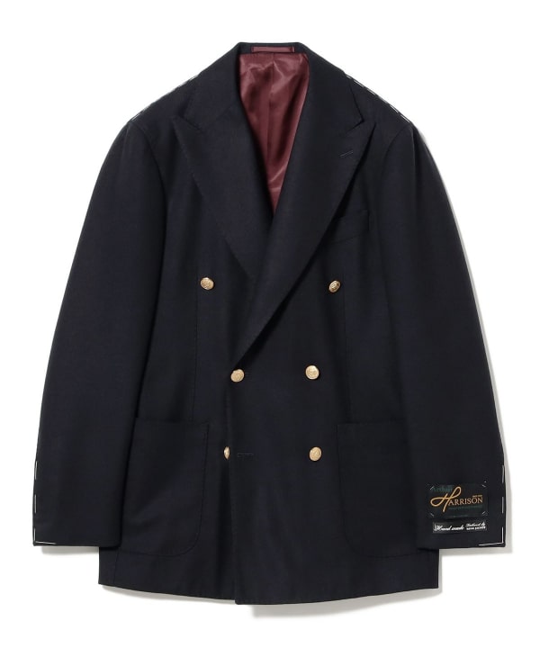 BEAMS F（ビームスF）HANDMADE ARTHUR HARRISON ウール ネイビー