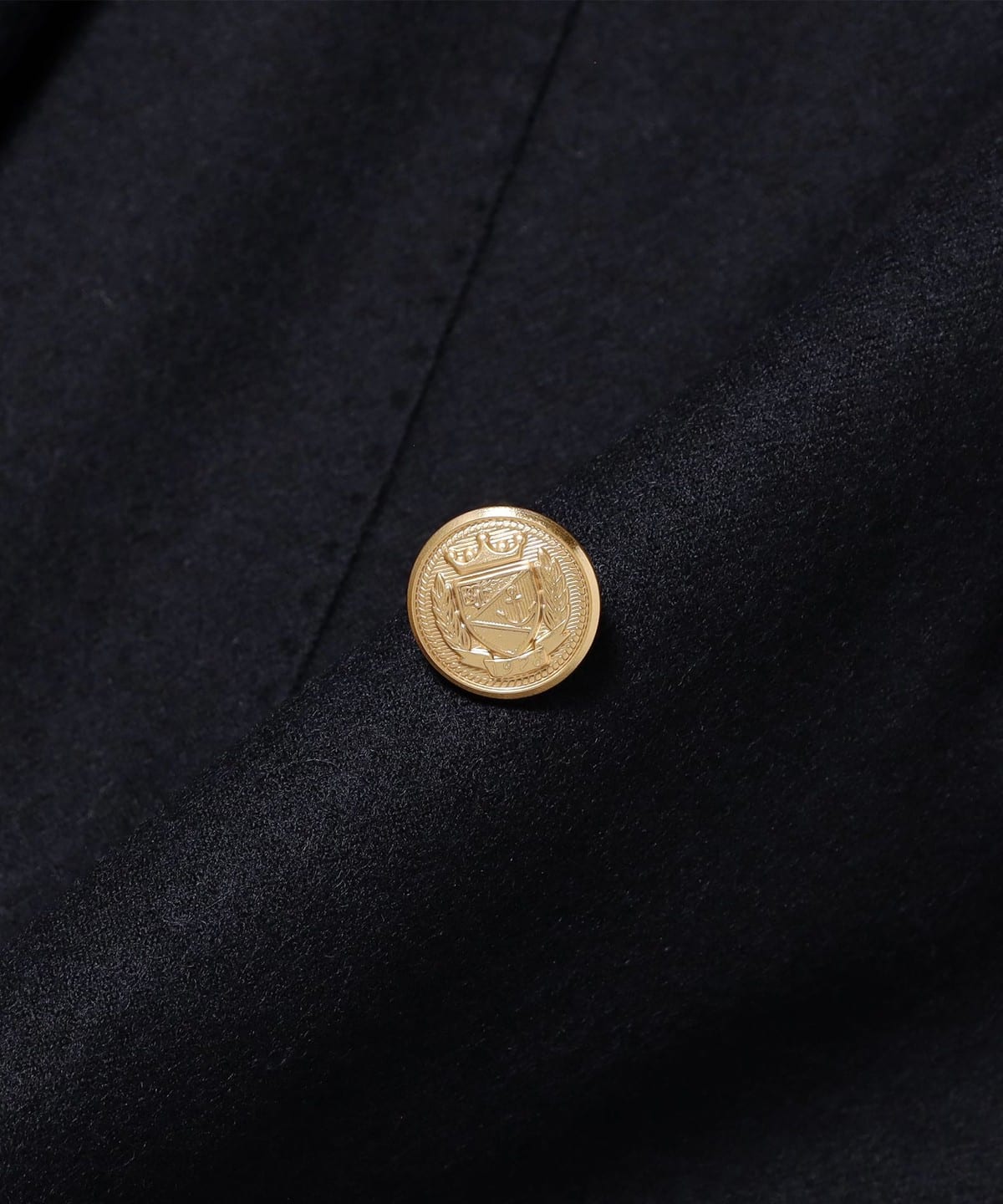 BEAMS F（ビームスF）HANDMADE ARTHUR HARRISON ウール ネイビー