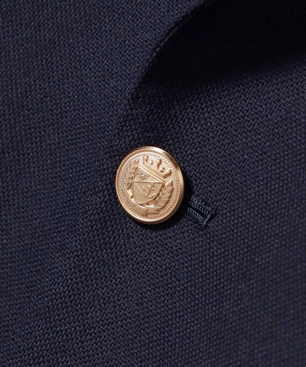 最終値下げ！BEAMS F ウールネイビー ダブルブレストジャケット48 最終値下げ！BEAMS F ウールネイビー ダブルブレストジャケット48 最終