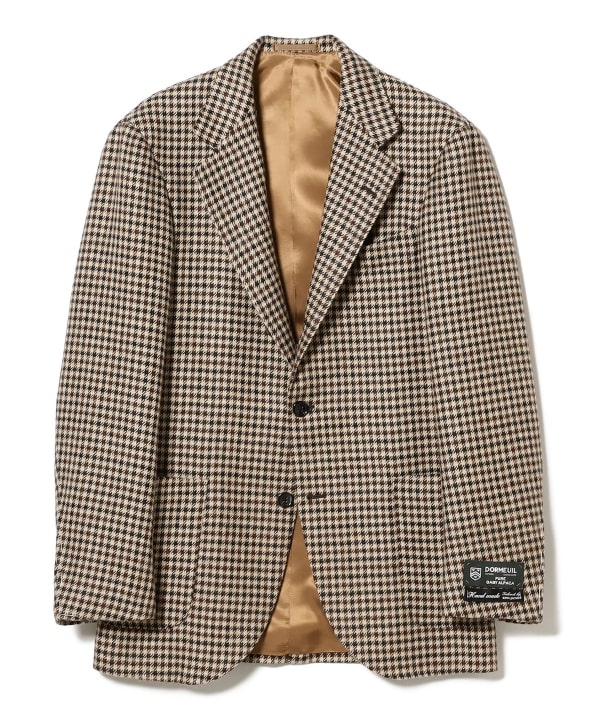 BEAMS F（ビームスF）HANDMADE DORMEUIL アルパカ ガンクラブチェック