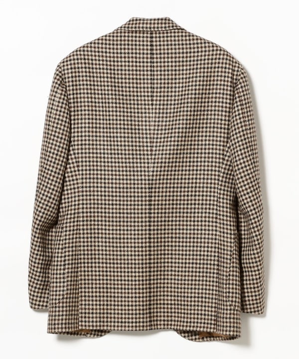BEAMS F（ビームスF）HANDMADE DORMEUIL アルパカ ガンクラブチェック