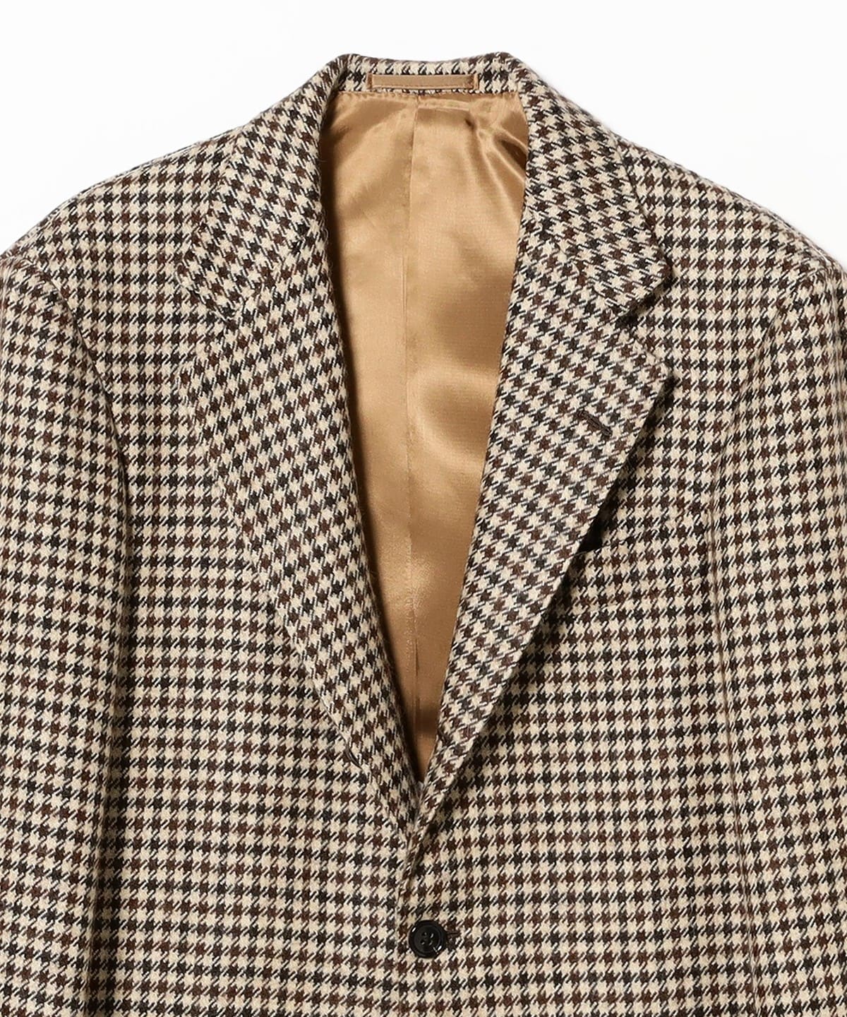 BEAMS F（ビームスF）HANDMADE DORMEUIL アルパカ ガンクラブチェック