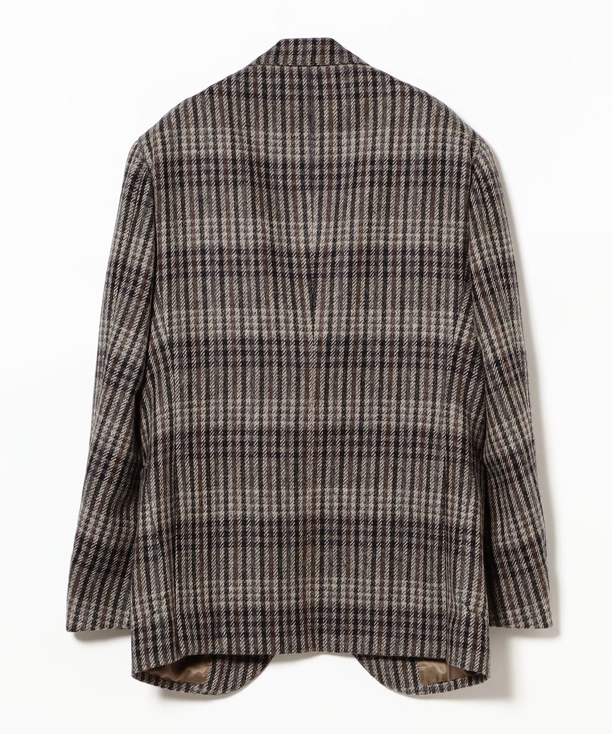 ビームスエフ　BEAMS F チェック柄ジャケット　ウールジャケット　メンズ ビームスエフ BEAMS F チェック柄ジャケット ウールジャケット