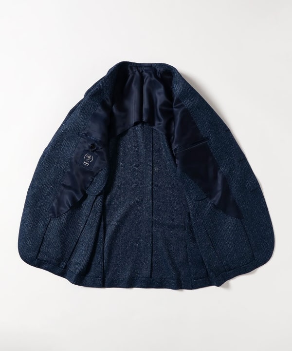 BEAMS'F リング ジャケット ヘリンボーン テラード ジャケット BEAMS F オリジナルツイードジャケット編｜BEAMS F（ビームスF