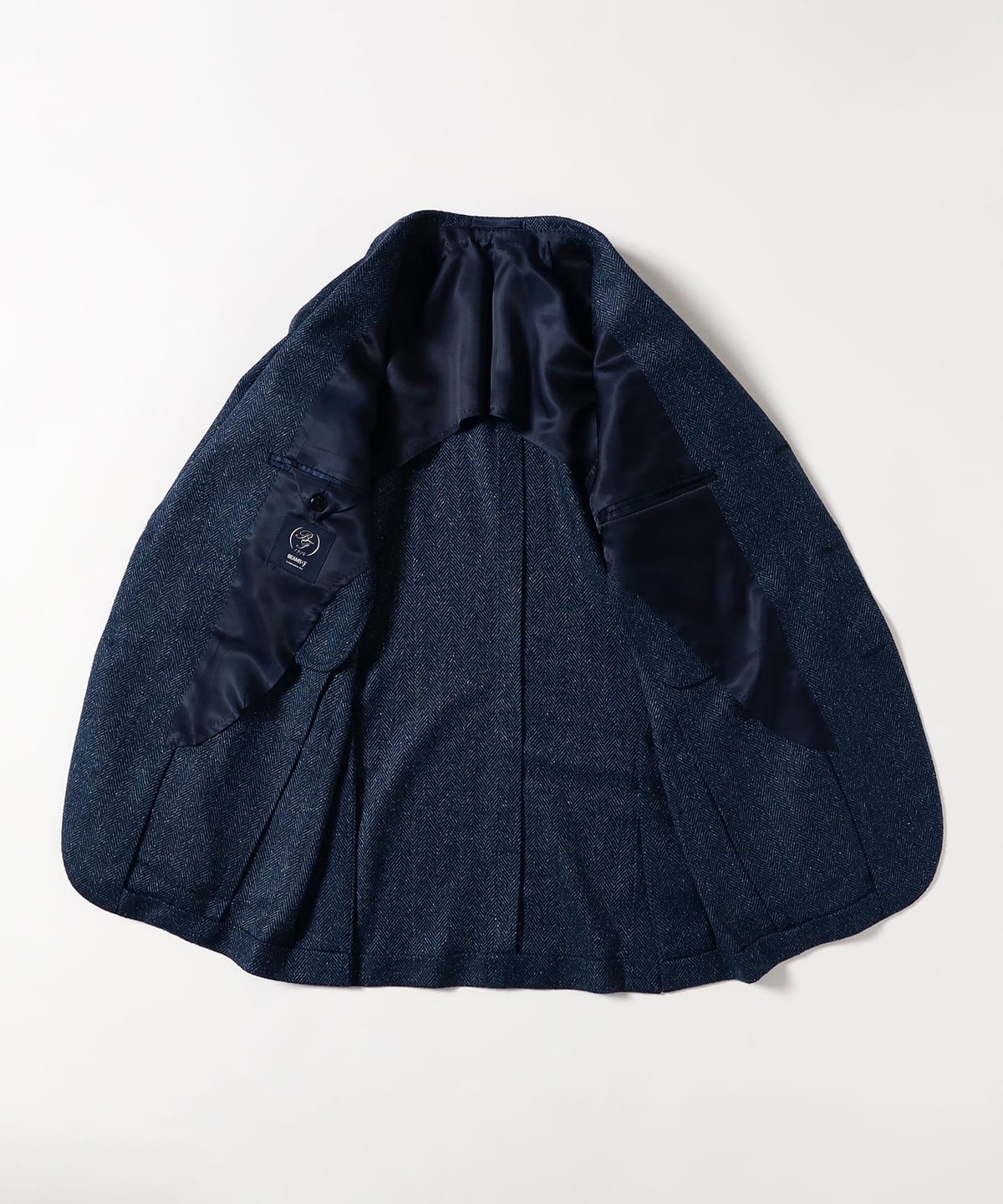 ビームスF ヘリンボーンジャケット 50 BEAMS F BEAMS F（ビームスF）EASY ZIGNONE ミックスファブリック