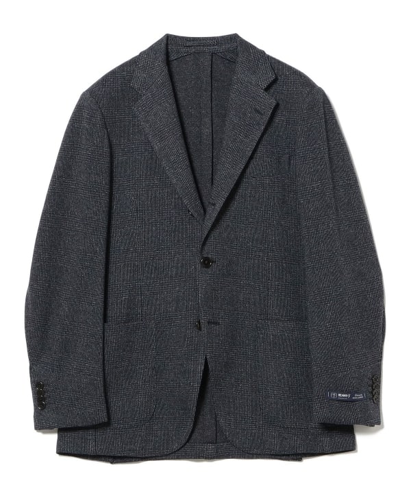 BEAMS F（ビームスF）EASY グレンプレイド ジャージ ジャケット