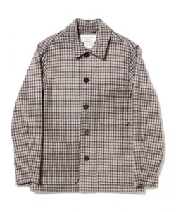 Johnstons of Elgin / WEAVER ウール ガンクラブチェック ジャケット