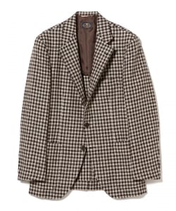 【別注】SARTORIA TRAMONTO / ウール シェパードチェック ツイード ジャケット