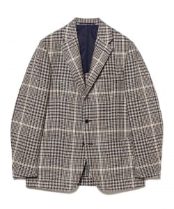 Stile Latino / FAUSTO ミックスファブリック グレンプレイド ジャケット