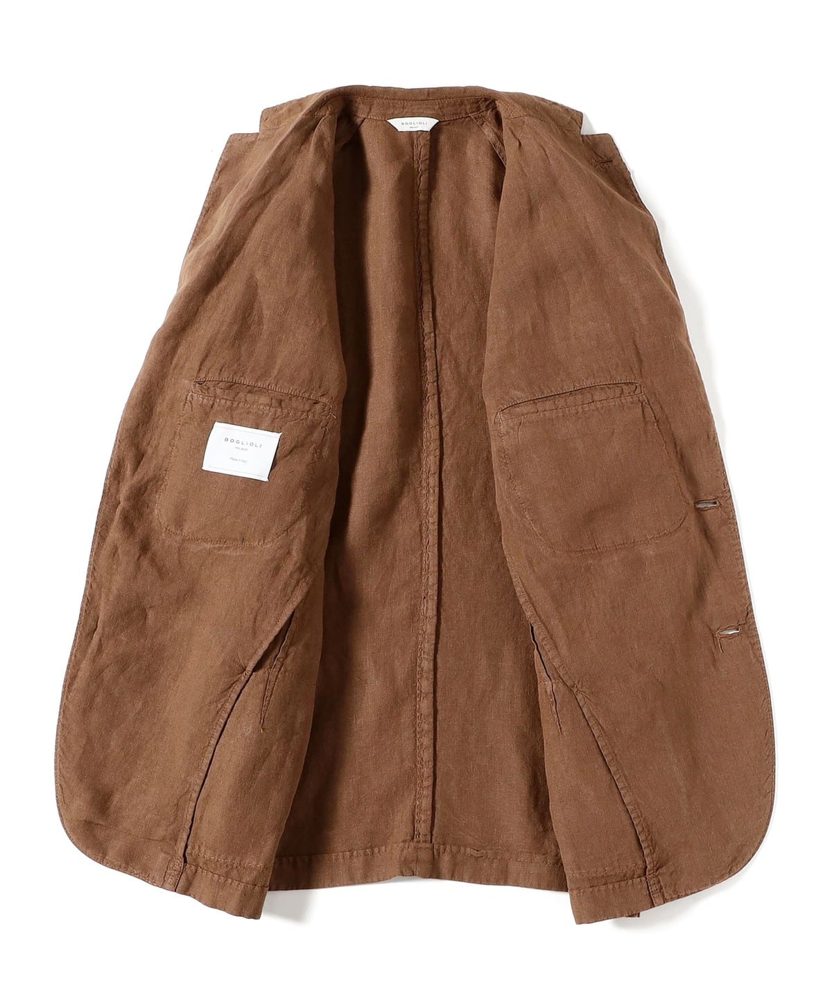 BEAMS F（ビームスF）BOGLIOLI / COAT リネン ジャケット（ジャケット