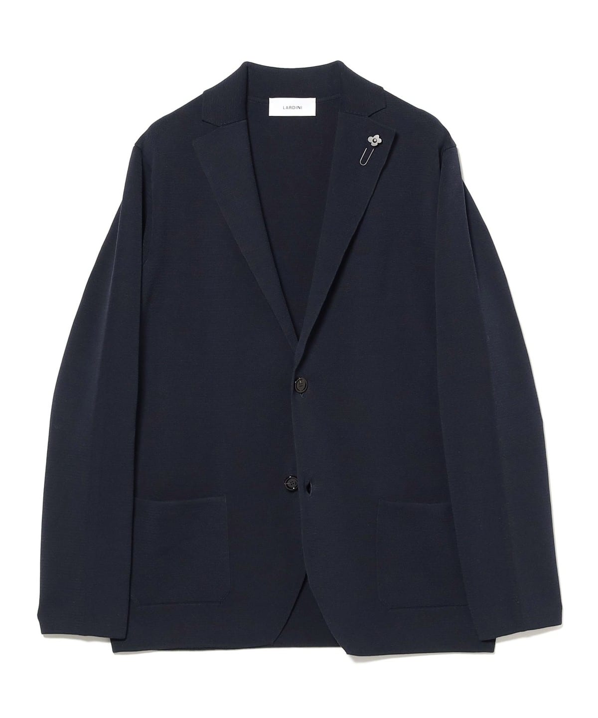 BEAMS F（ビームスF）LARDINI / コットン ニット ジャケット
